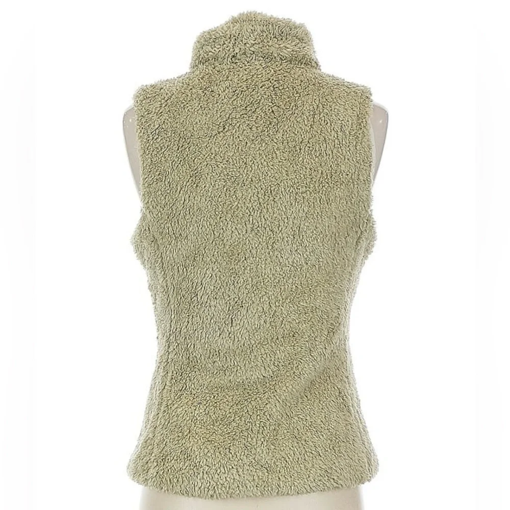 Patagonia Tan Fleece Vest - Picture 2 of 5